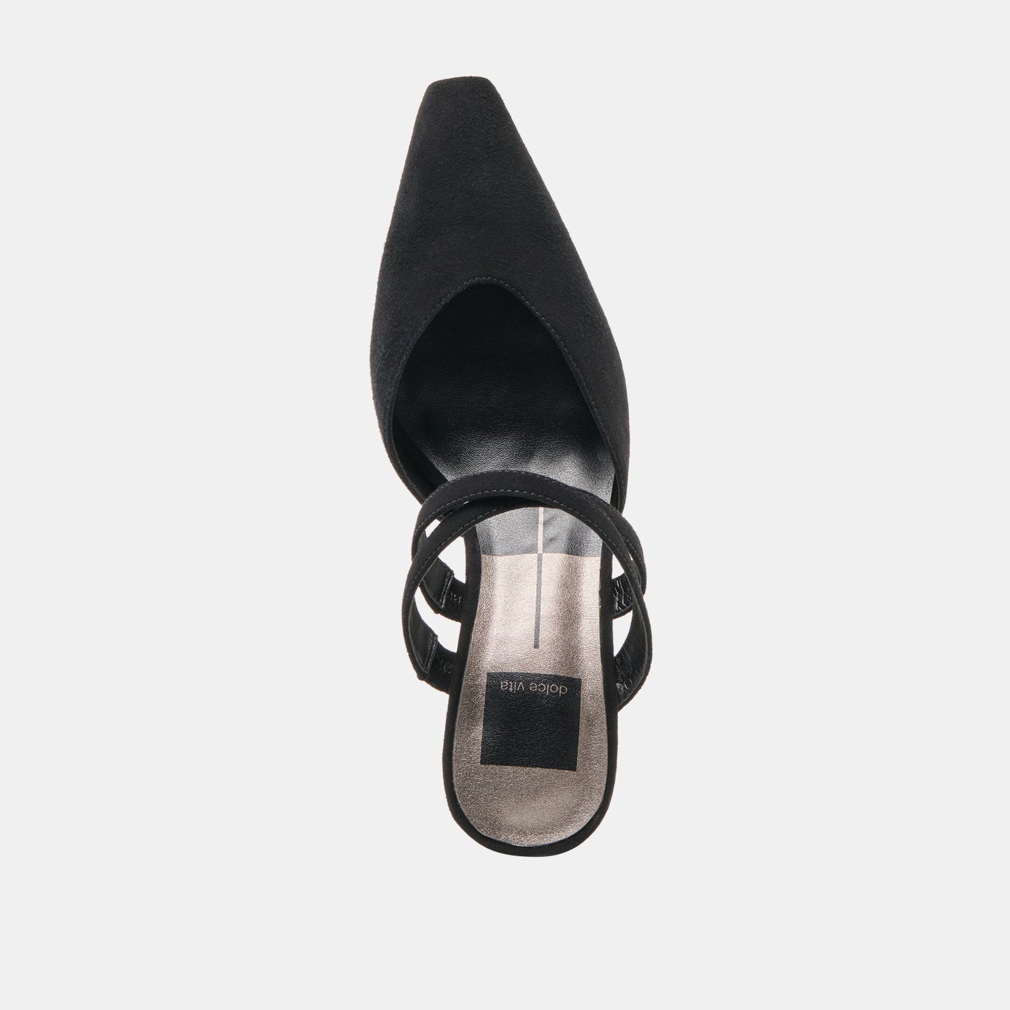 Dolce Vita Linore Onyx Suede Heels