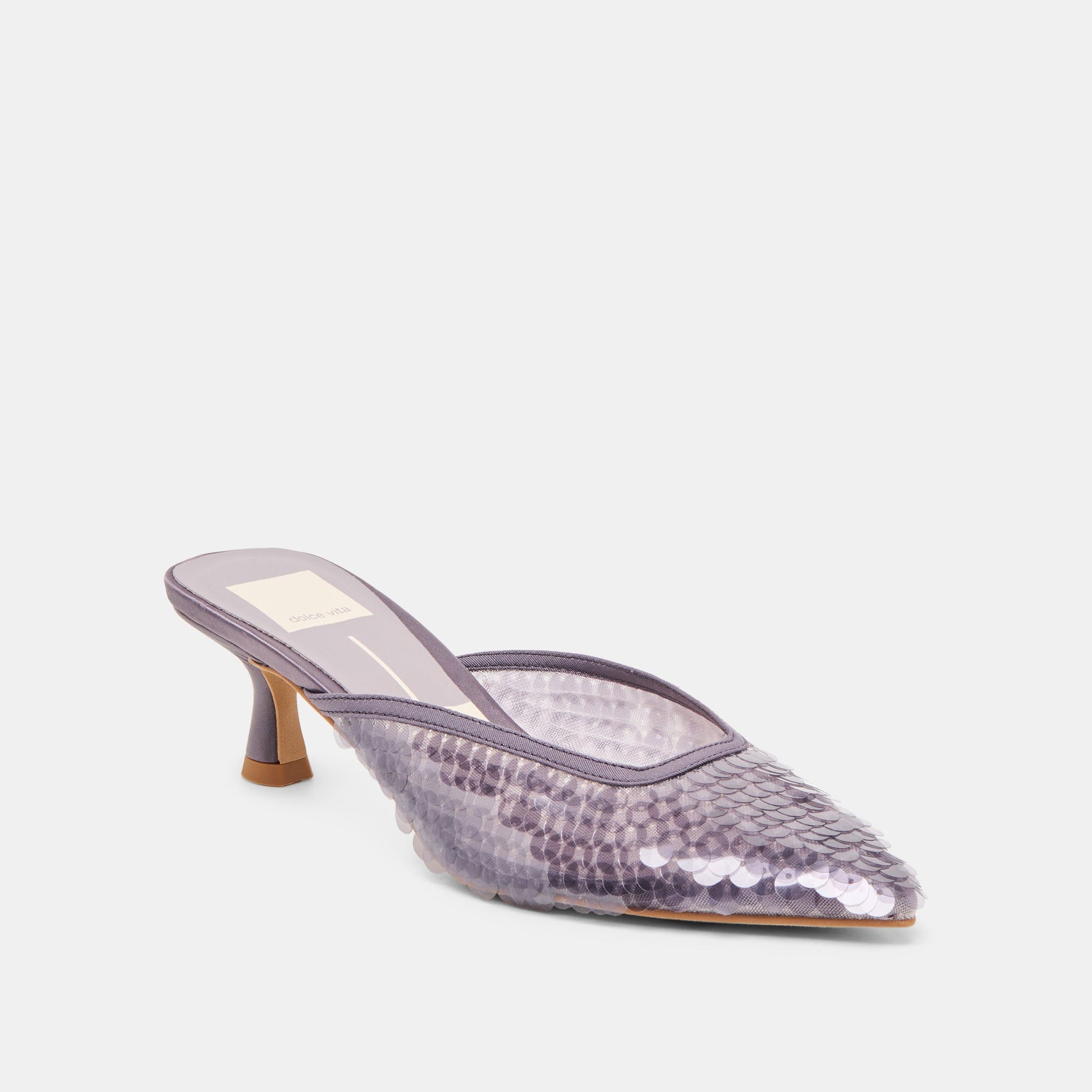 Dolce Vita Cleo Smoke Sequin Heels