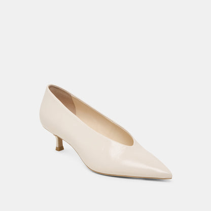 Dolce Vita ALWYN HEELS BONE CRINKLE PATENT