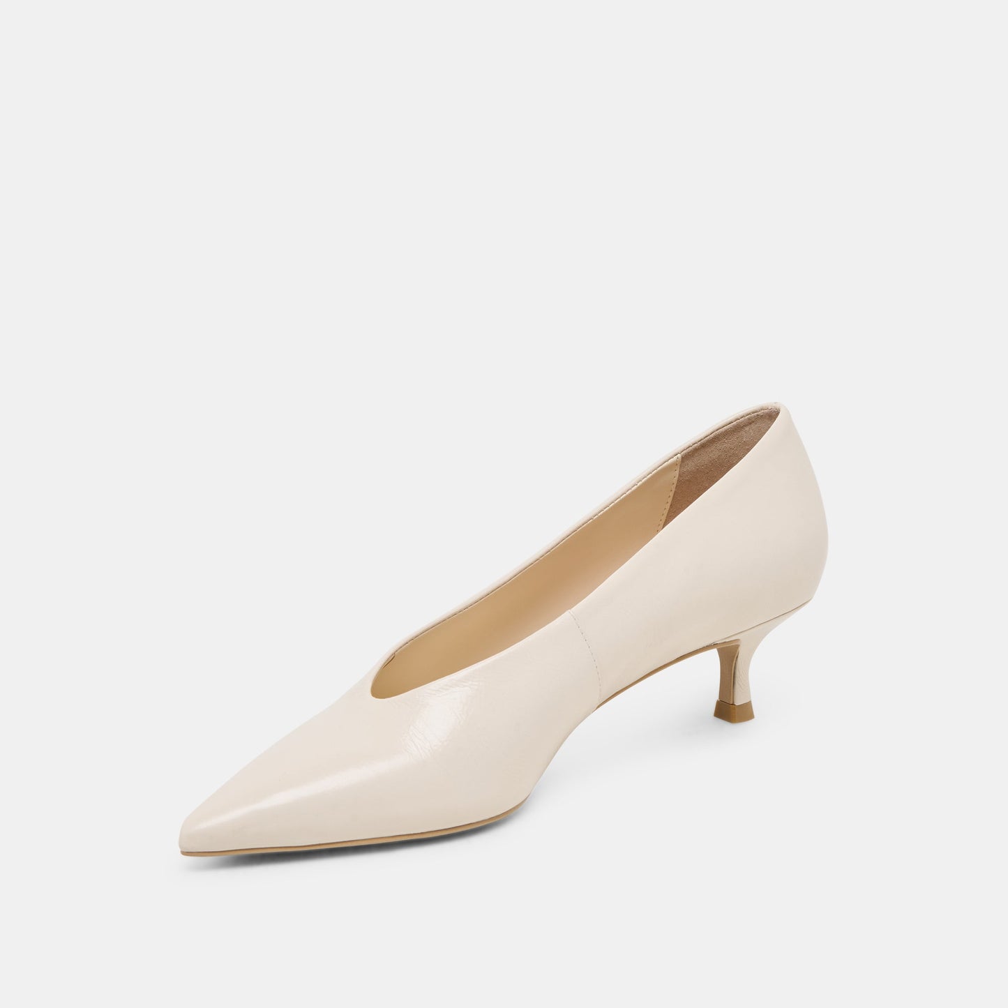 Dolce Vita ALWYN HEELS BONE CRINKLE PATENT