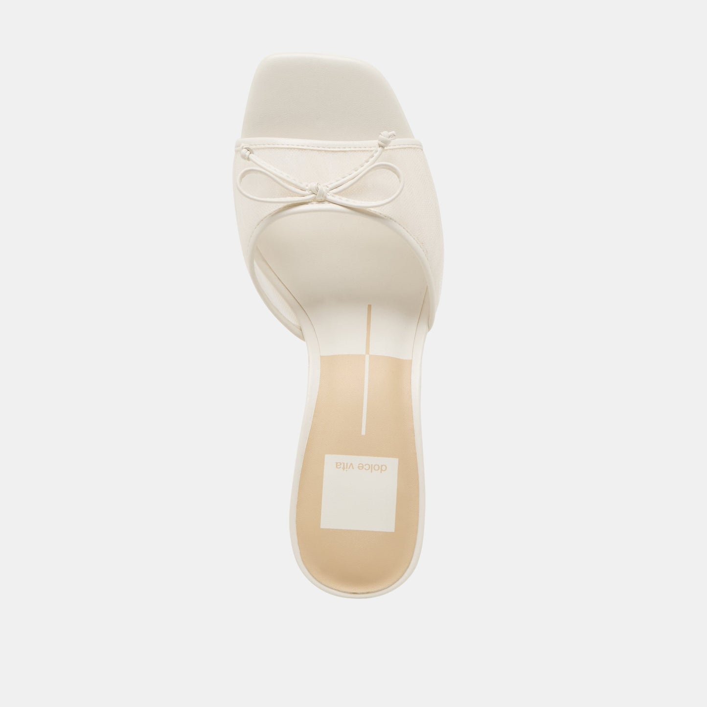 Dolce Vita Galen White Tulle Heels