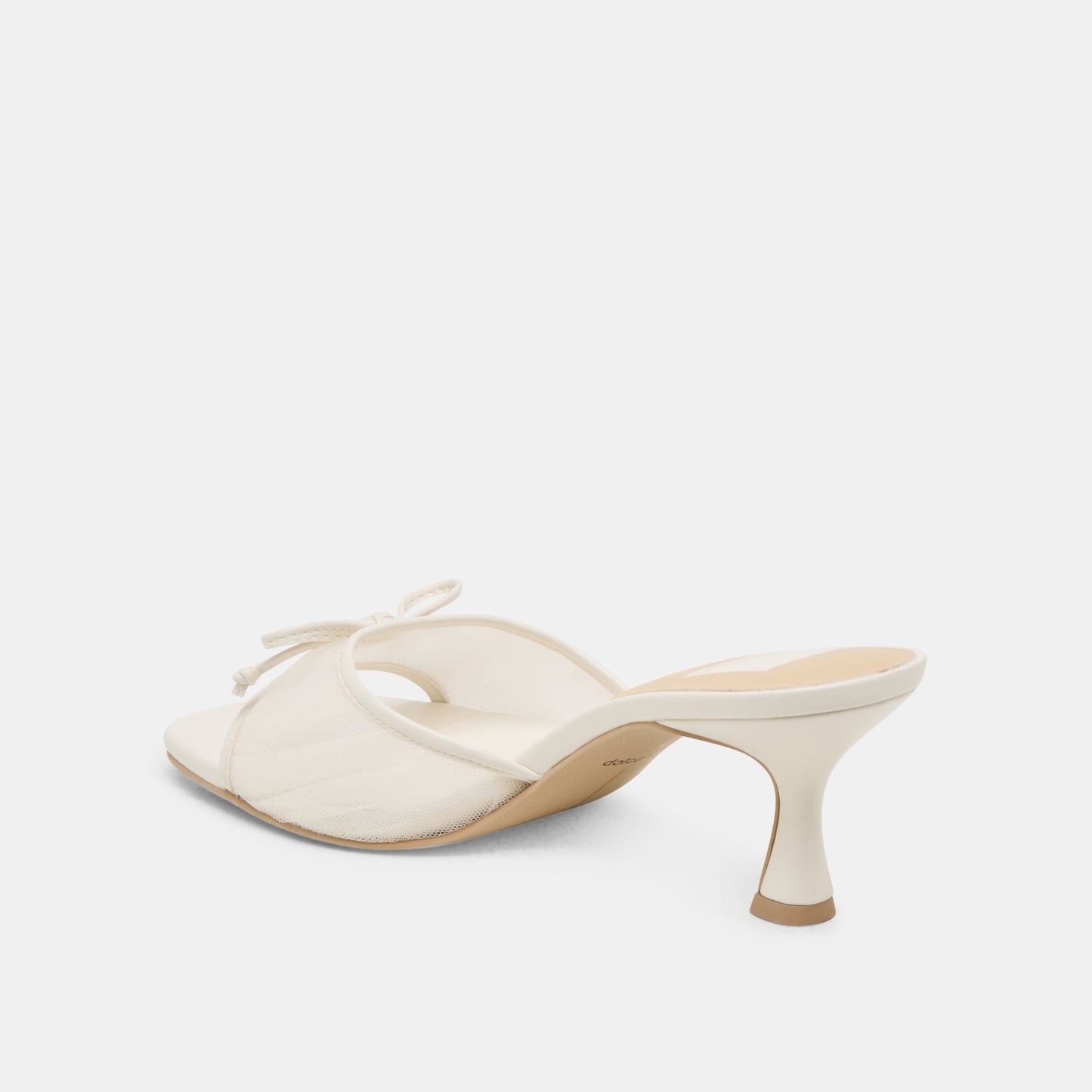 Dolce Vita Galen White Tulle Heels