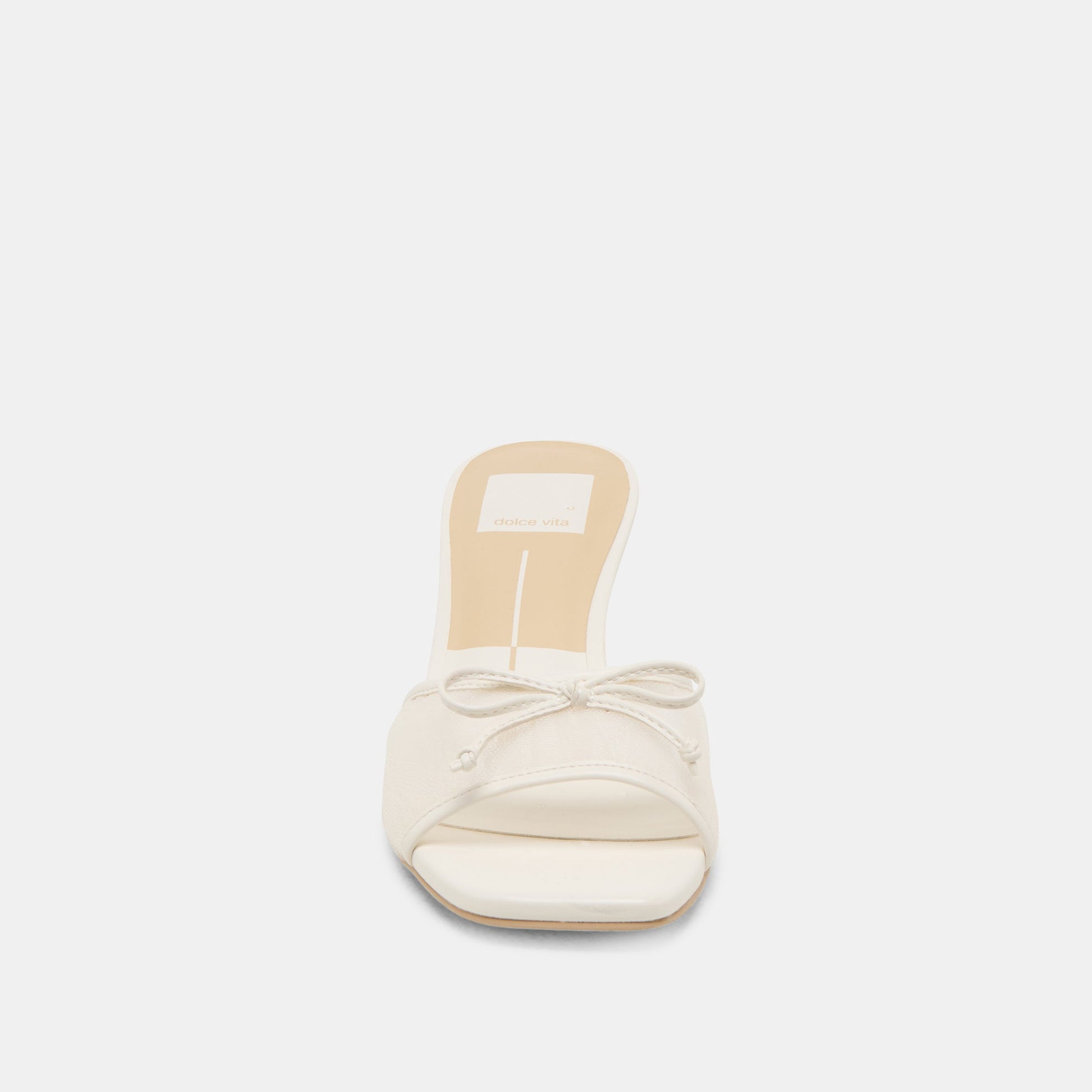Dolce Vita Galen White Tulle Heels