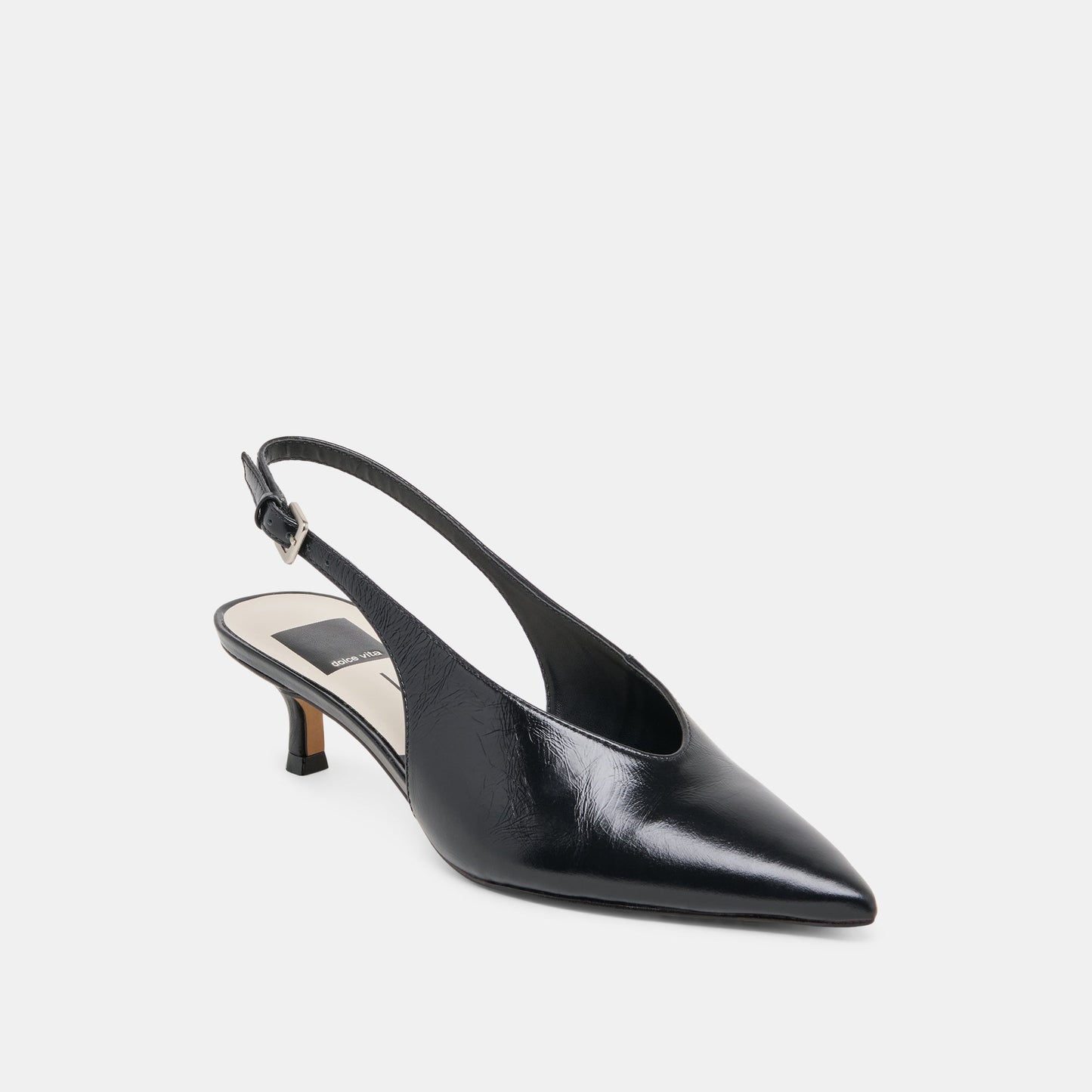 Dolce Vita ALENNA HEELS MIDNIGHT CRINKLE PATENT