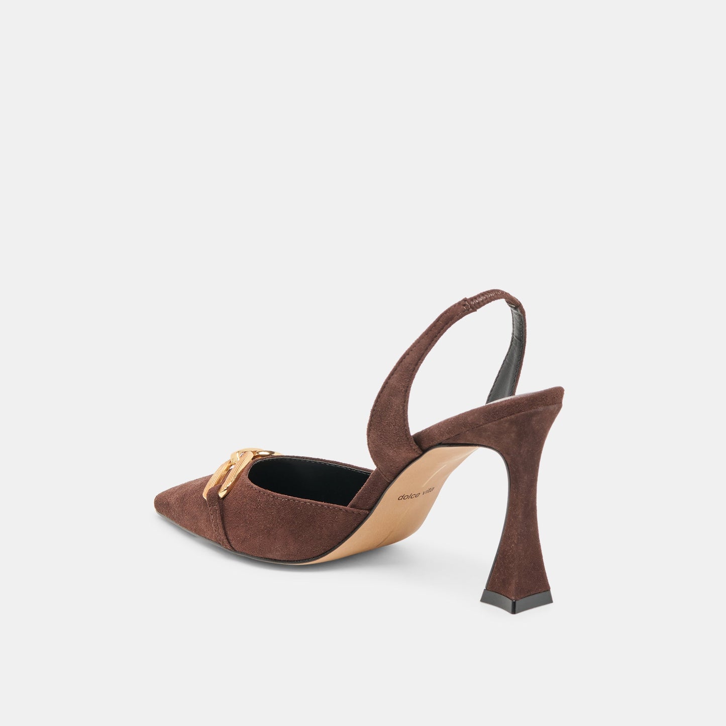 Dolce Vita Malik Mahogany Nubuck Heels