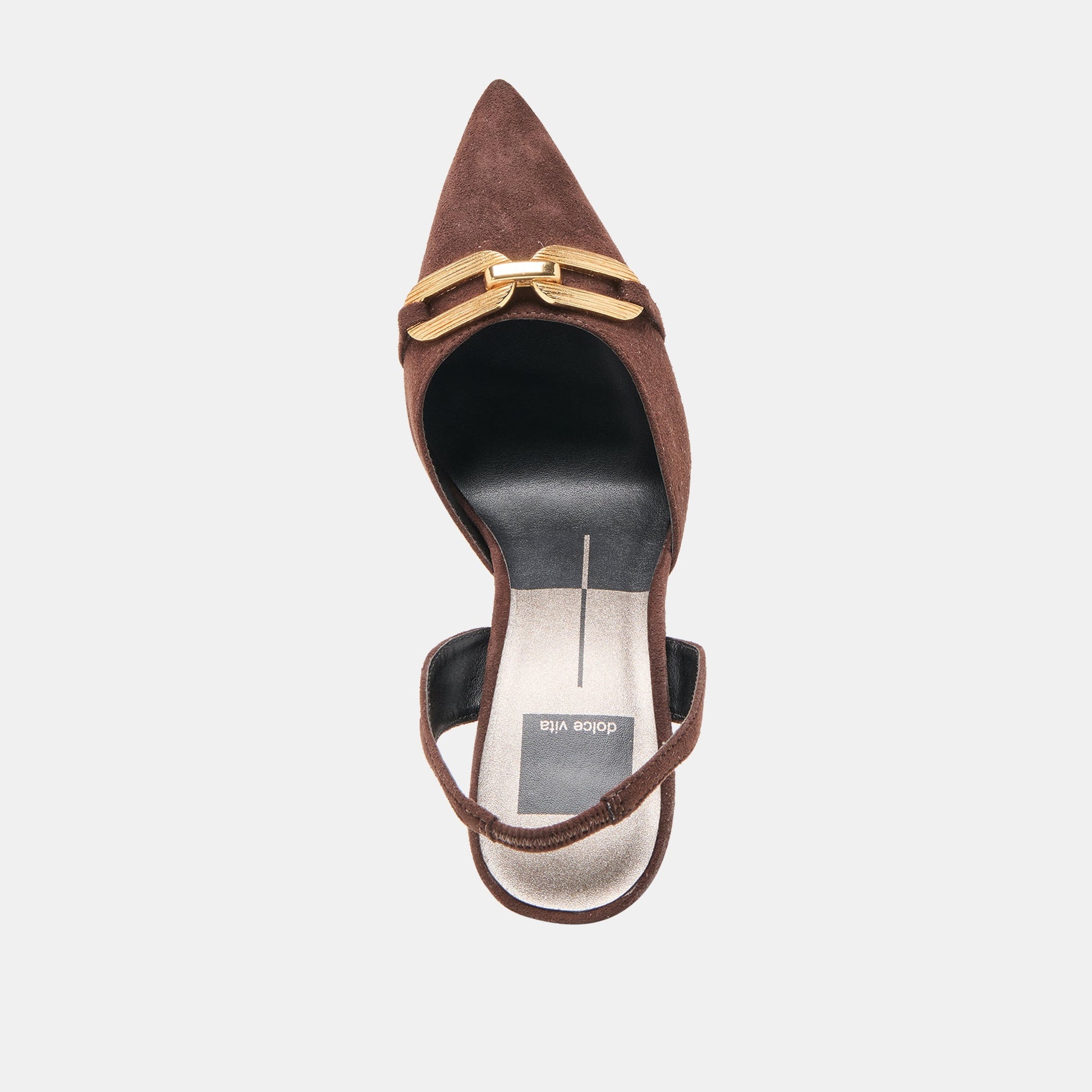 Dolce Vita Malik Mahogany Nubuck Heels