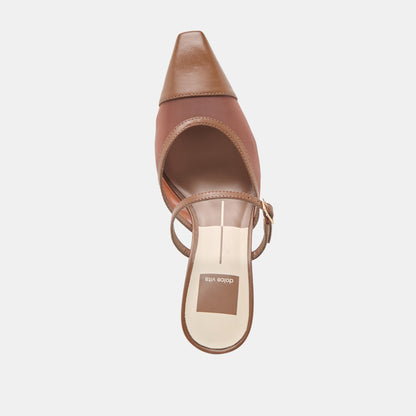 Dolce Vita Loyd Espresso Mesh Heels