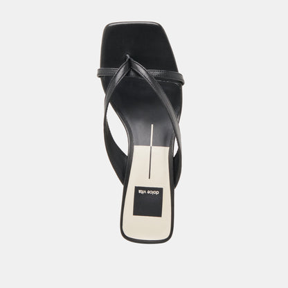 Dolce Vita BREVEL HEELS ONYX LEATHER