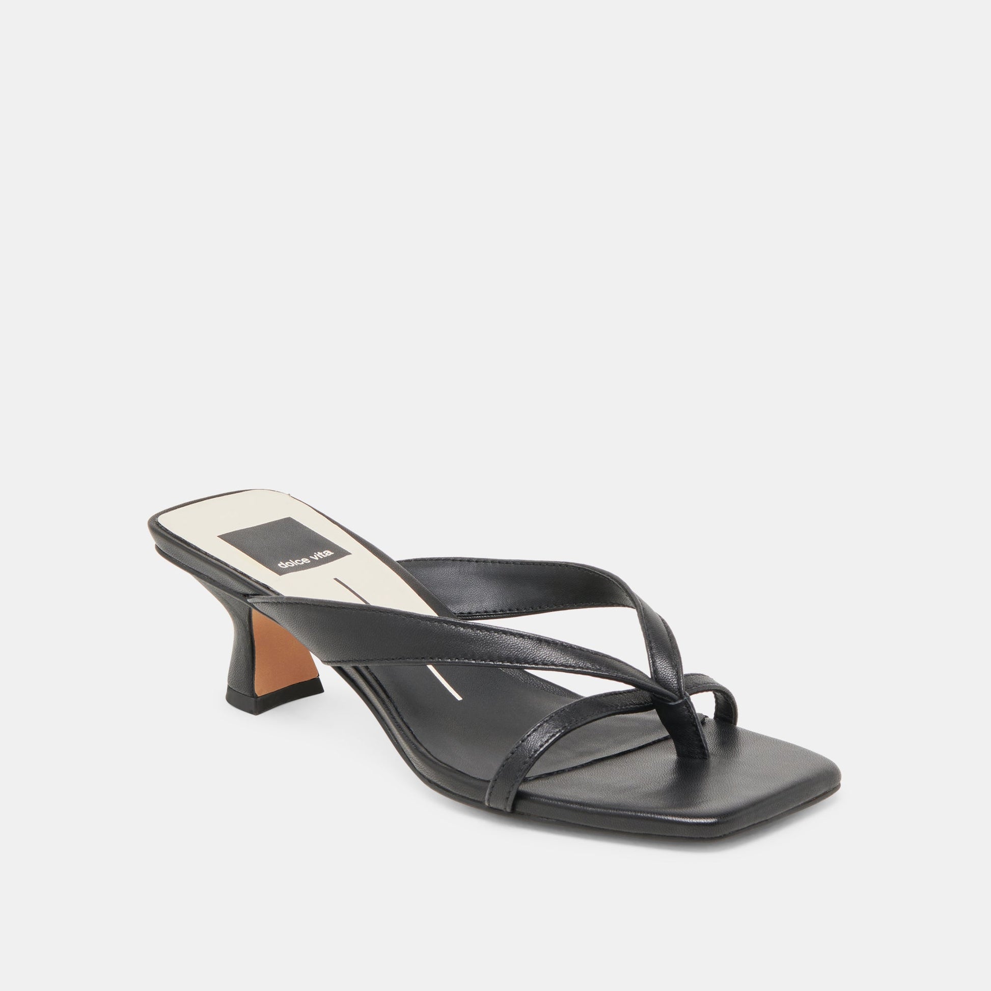 Dolce Vita BREVEL HEELS ONYX LEATHER