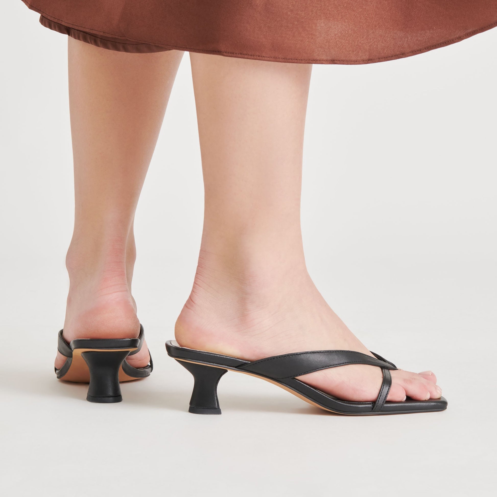 Dolce Vita BREVEL HEELS ONYX LEATHER