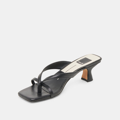 Dolce Vita BREVEL HEELS ONYX LEATHER