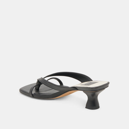 Dolce Vita BREVEL HEELS ONYX LEATHER