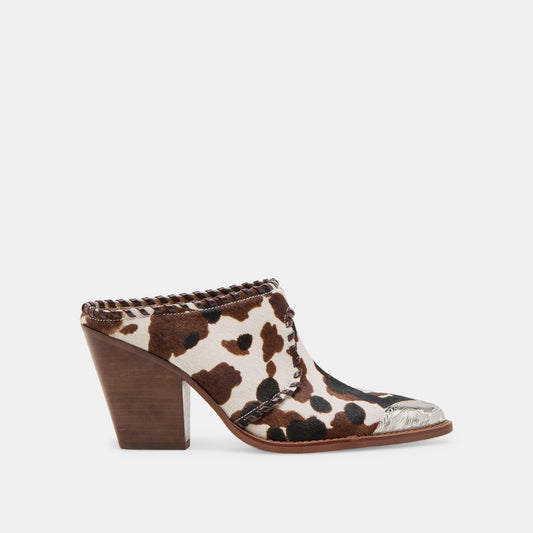 Dolce Vita Jolyn Cocoa Taurus Calf Hair Heels