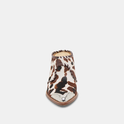 Dolce Vita Jolyn Cocoa Taurus Calf Hair Heels