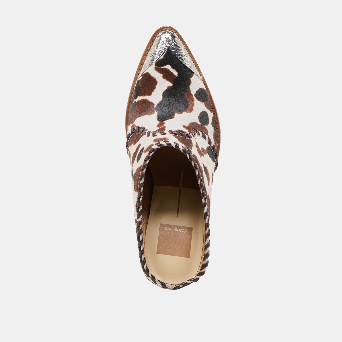 Dolce Vita Jolyn Cocoa Taurus Calf Hair Heels