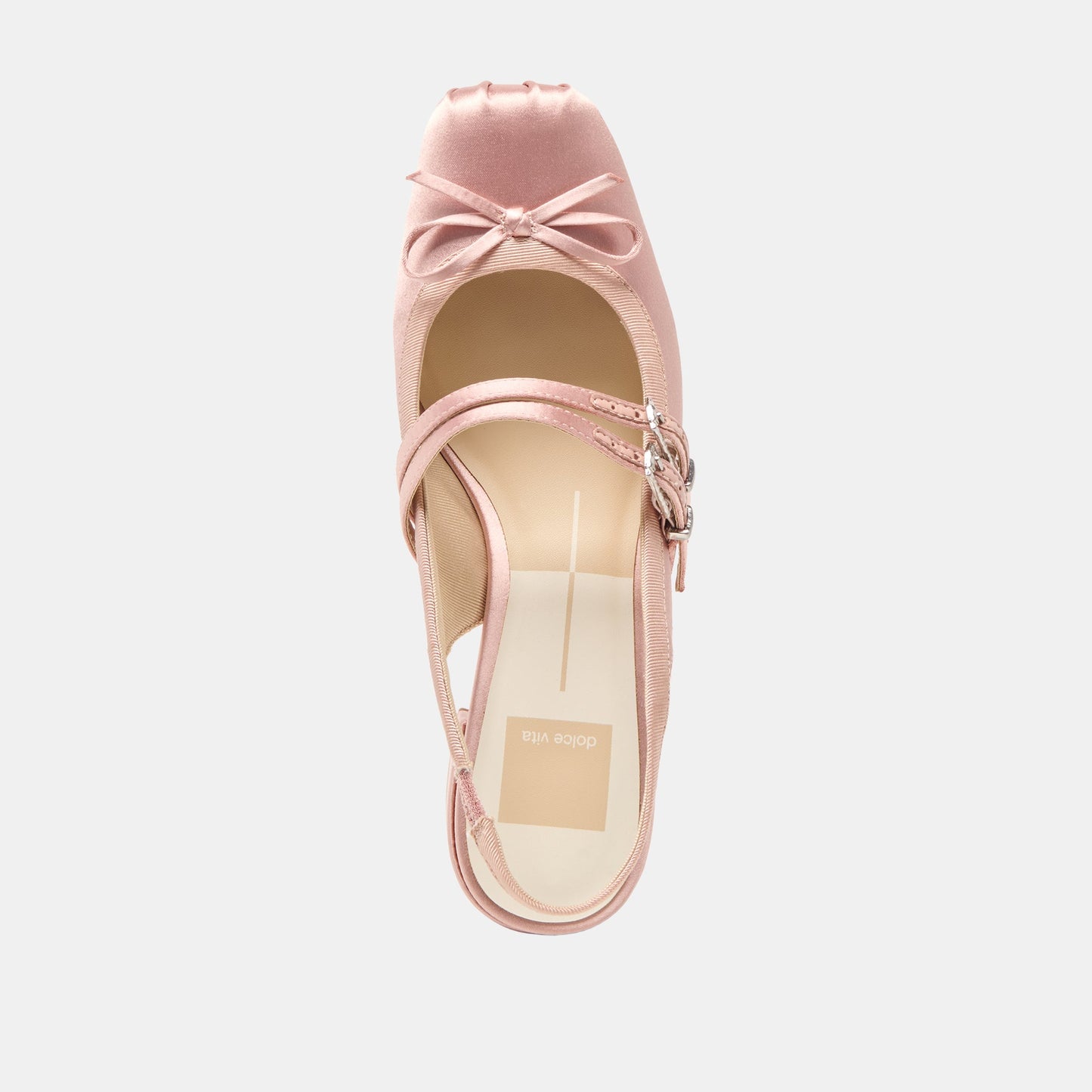 Dolce Vita Loris Blush Satin Heels