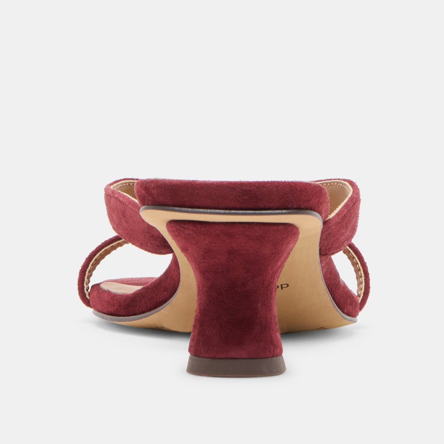 Dolce Vita Brevel Oxblood Suede Heels