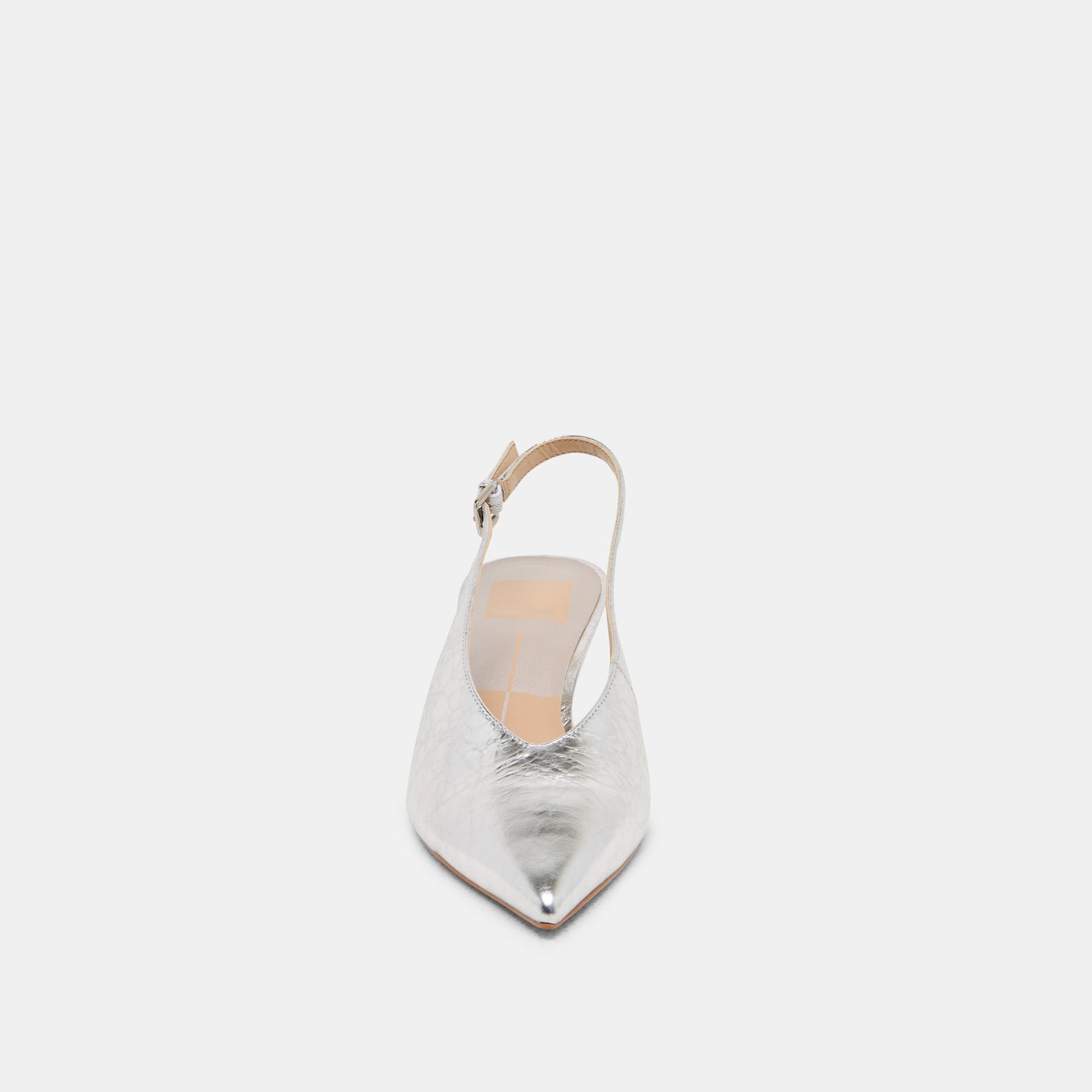 Dolce Vita ALENNA HEELS SILVER DISTRESSED LEATHER