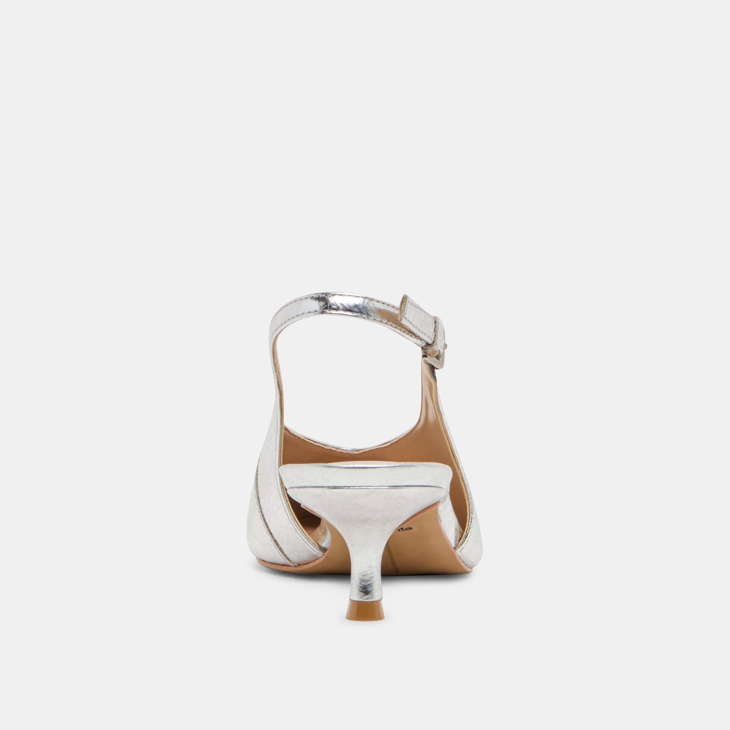 Dolce Vita ALENNA HEELS SILVER DISTRESSED LEATHER