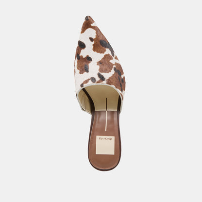 Dolce Vita Lexy Cocoa Taurus Calf Hair Heels