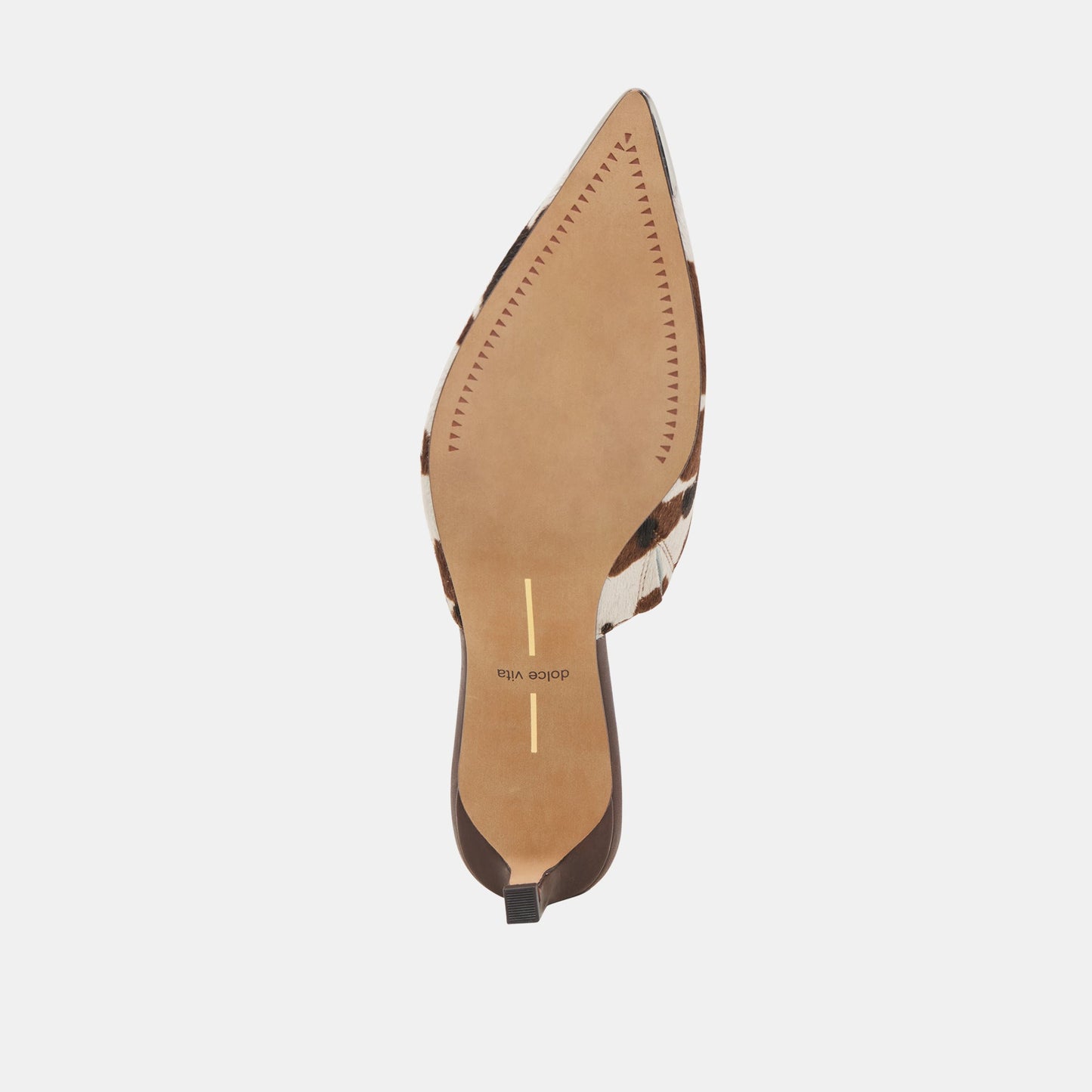 Dolce Vita Lexy Cocoa Taurus Calf Hair Heels