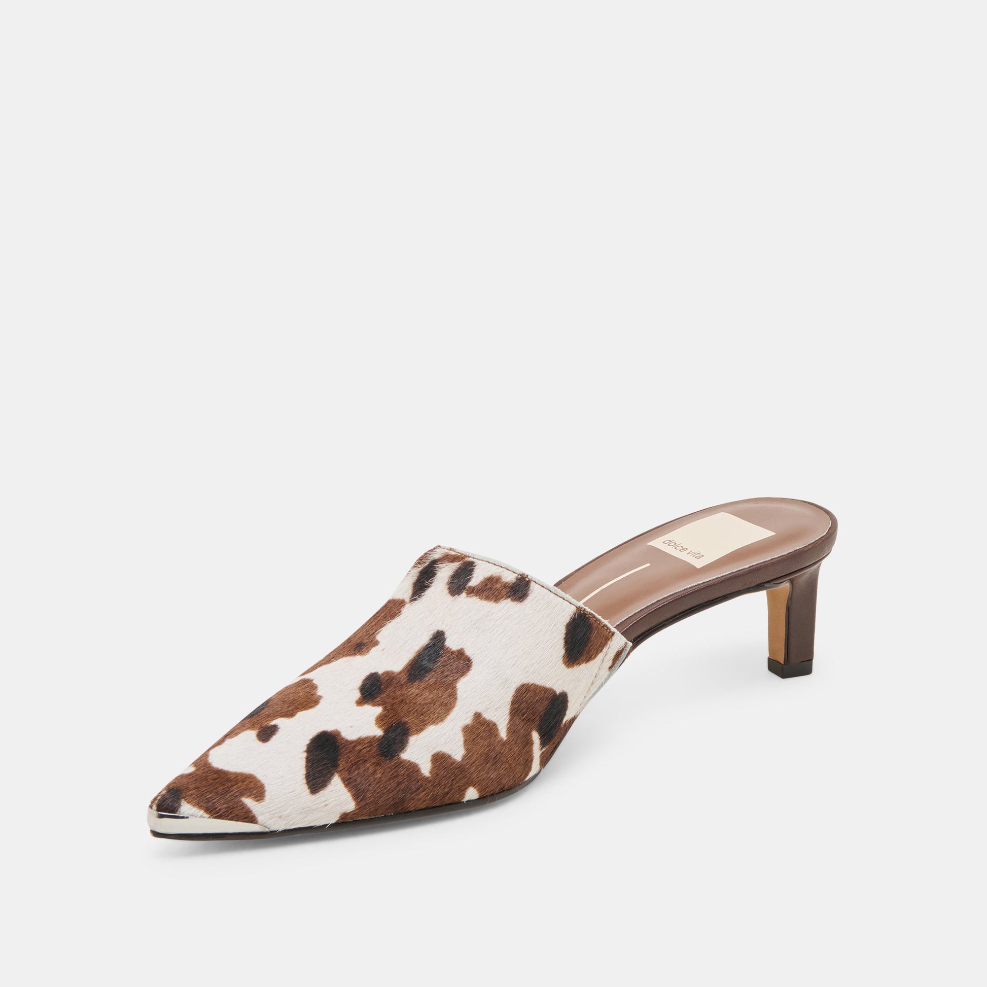 Dolce Vita Lexy Cocoa Taurus Calf Hair Heels