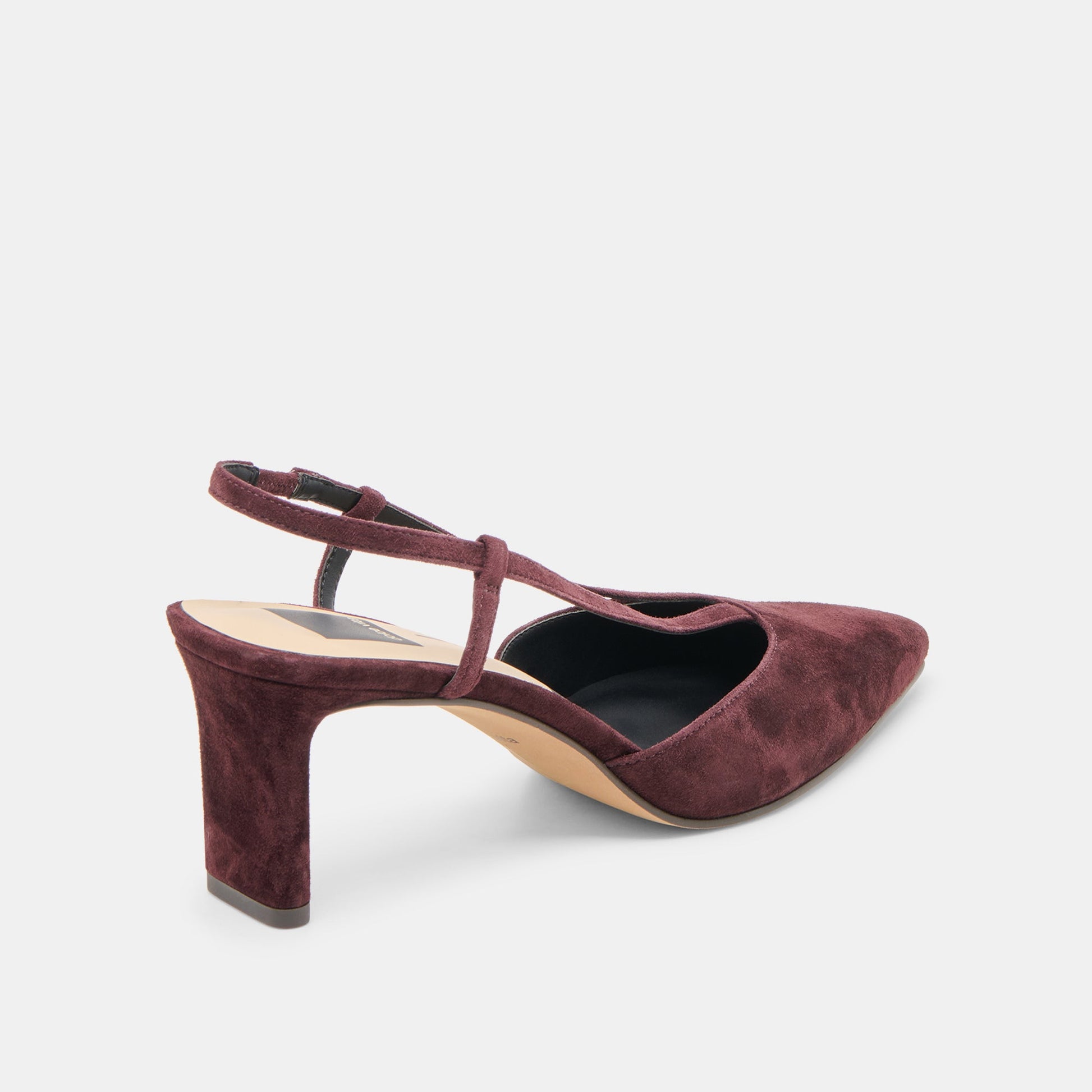 Dolce Vita Ginay Mulberry Suede Heels