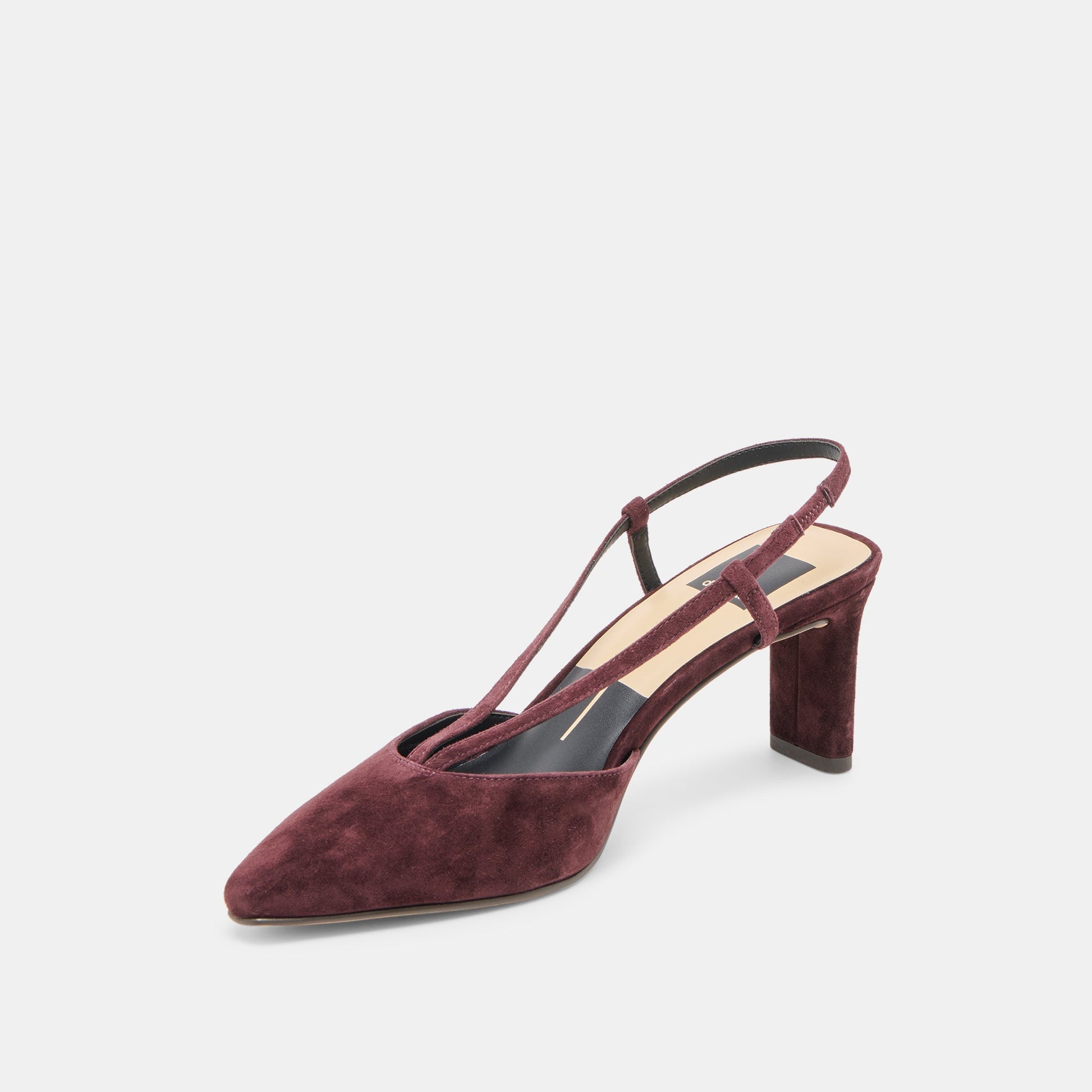 Dolce Vita Ginay Mulberry Suede Heels