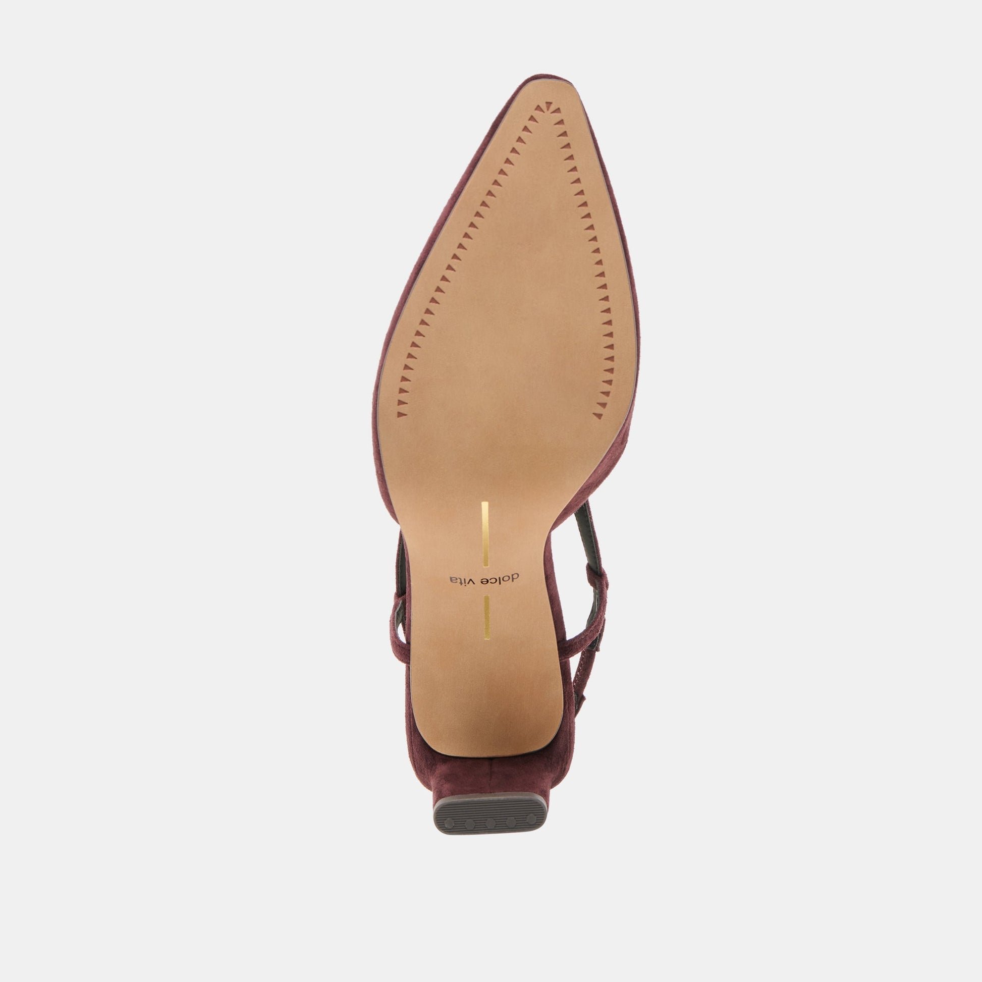 Dolce Vita Ginay Mulberry Suede Heels