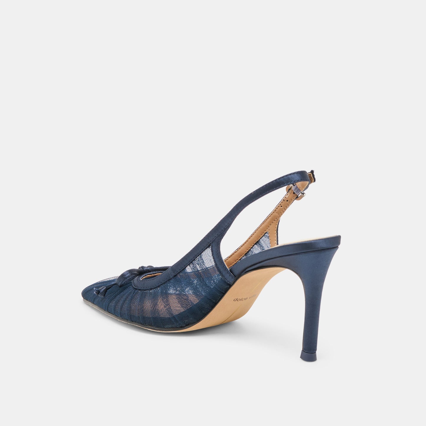 Dolce Vita Yela Navy Tulle Heels
