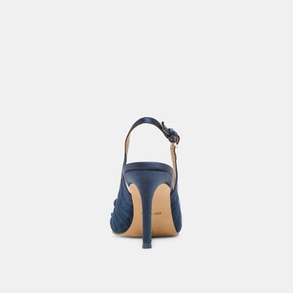 Dolce Vita Yela Navy Tulle Heels