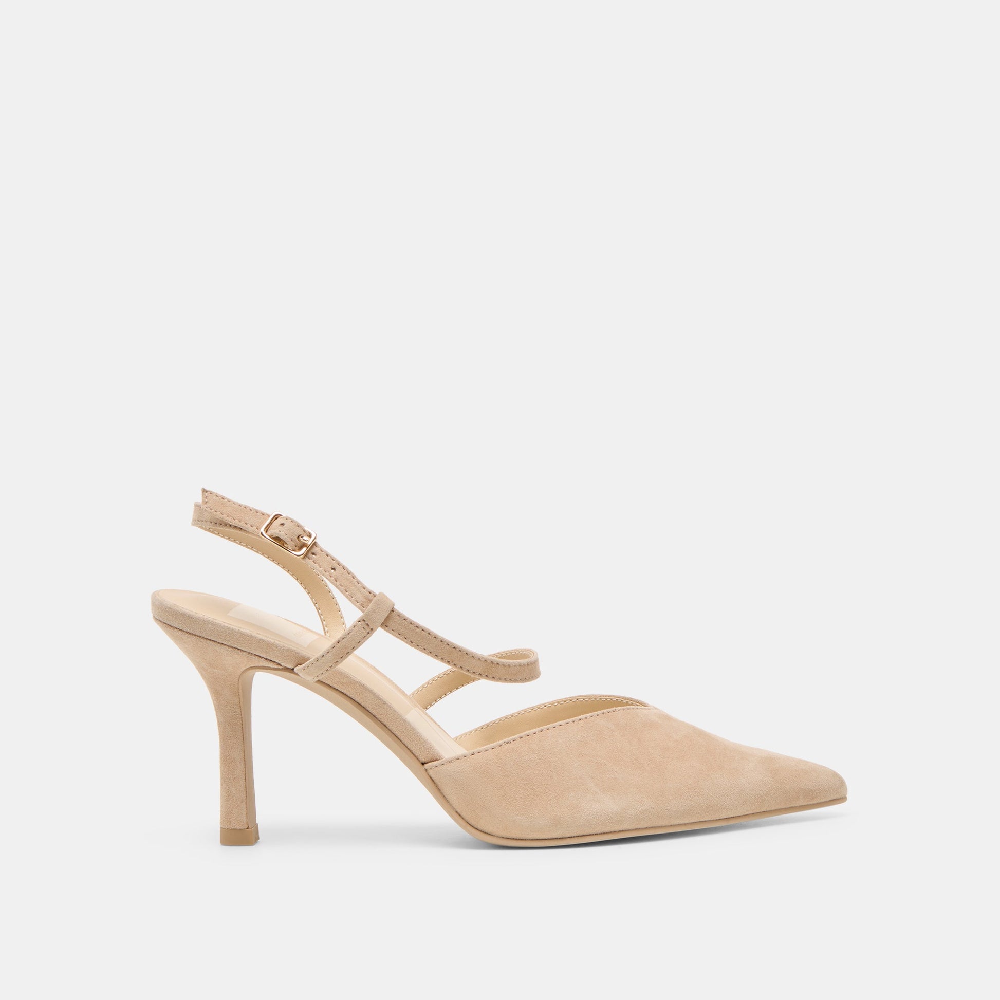 Dolce Vita Kamra Camel Suede Heels