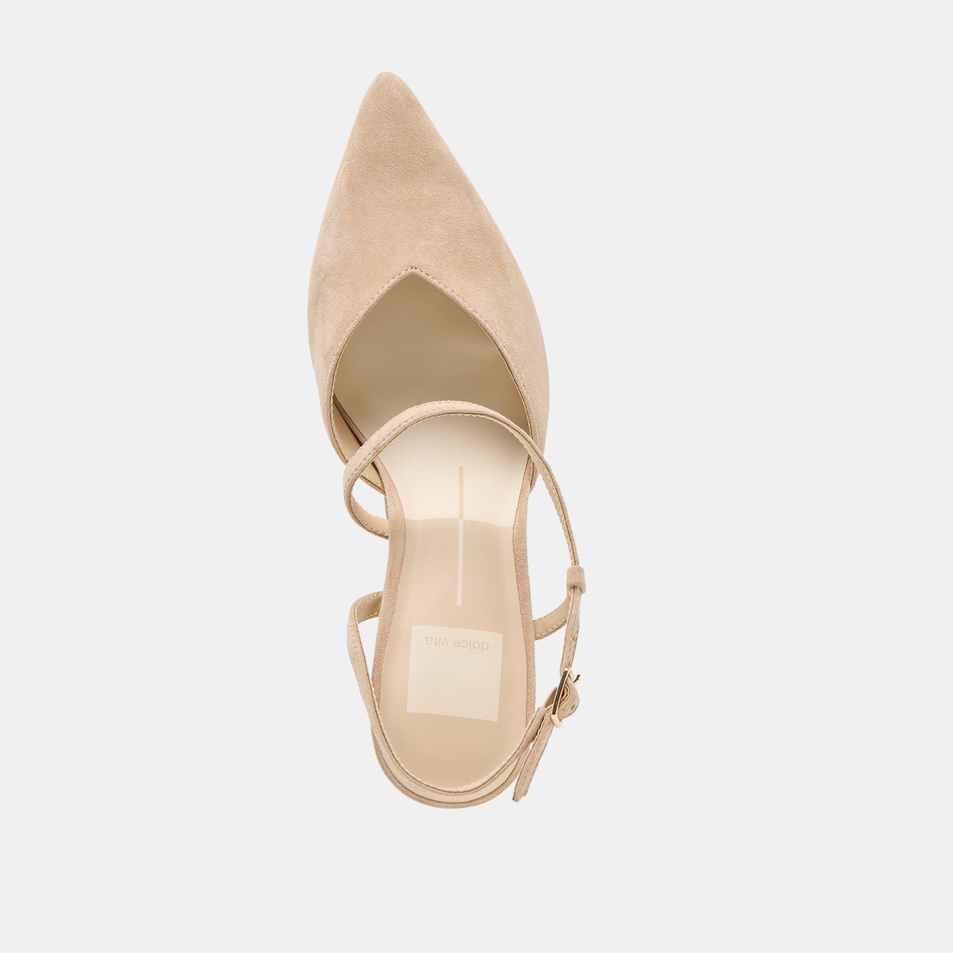 Dolce Vita Kamra Camel Suede Heels