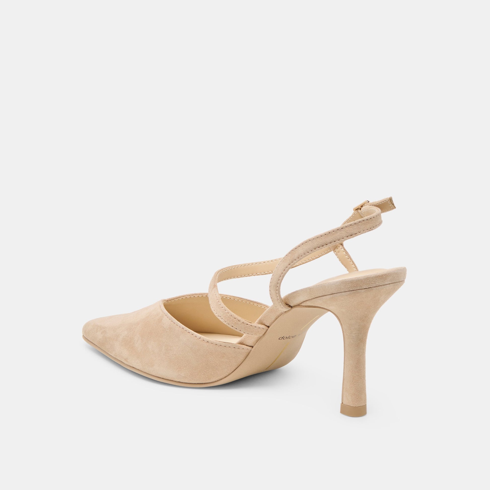 Dolce Vita Kamra Camel Suede Heels