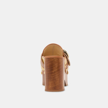 Dolce Vita Debrah Lt Natural Raffia Clogs