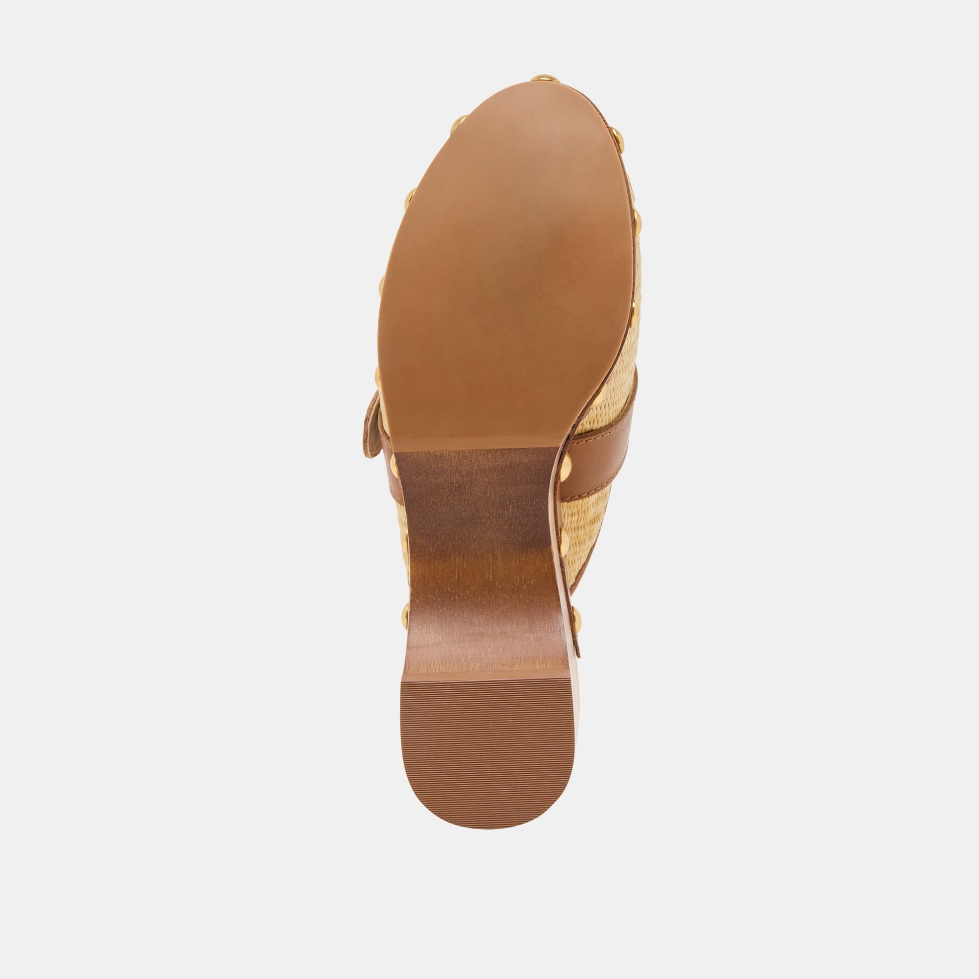 Dolce Vita Debrah Lt Natural Raffia Clogs