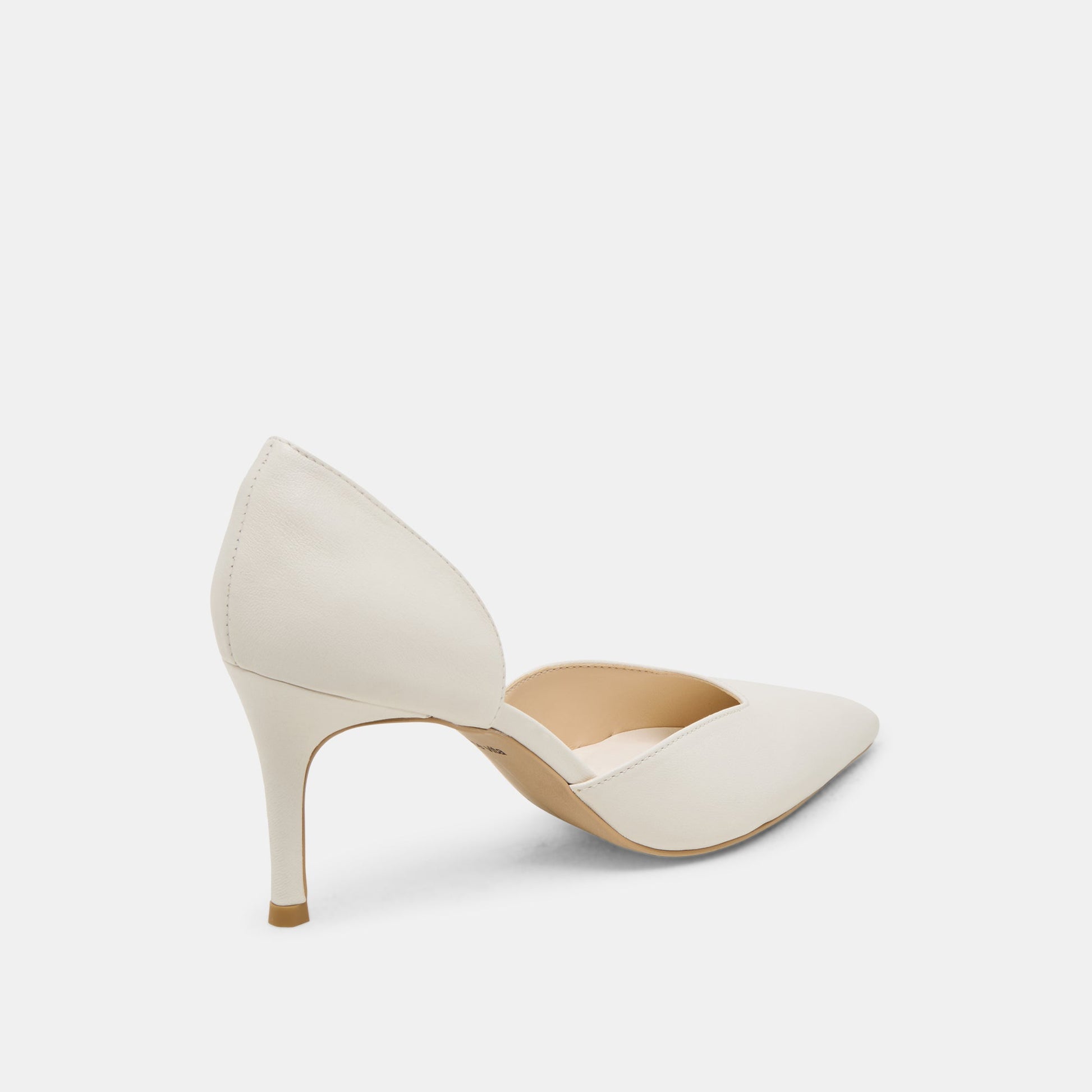 Dolce Vita ELOY HEELS WHITE LEATHER