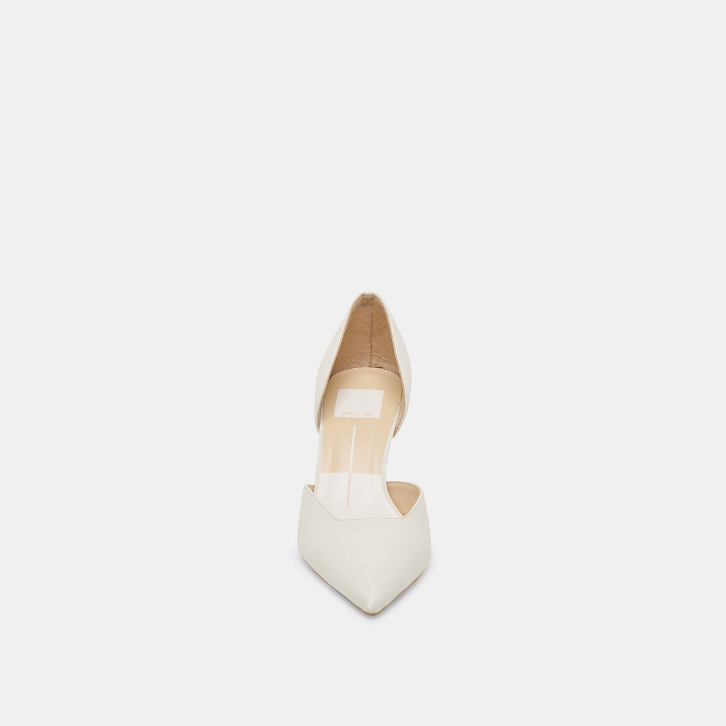 Dolce Vita ELOY HEELS WHITE LEATHER