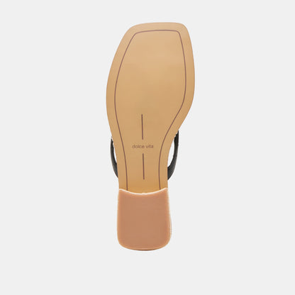 Dolce Vita BARTY SANDALS BLACK LEATHER