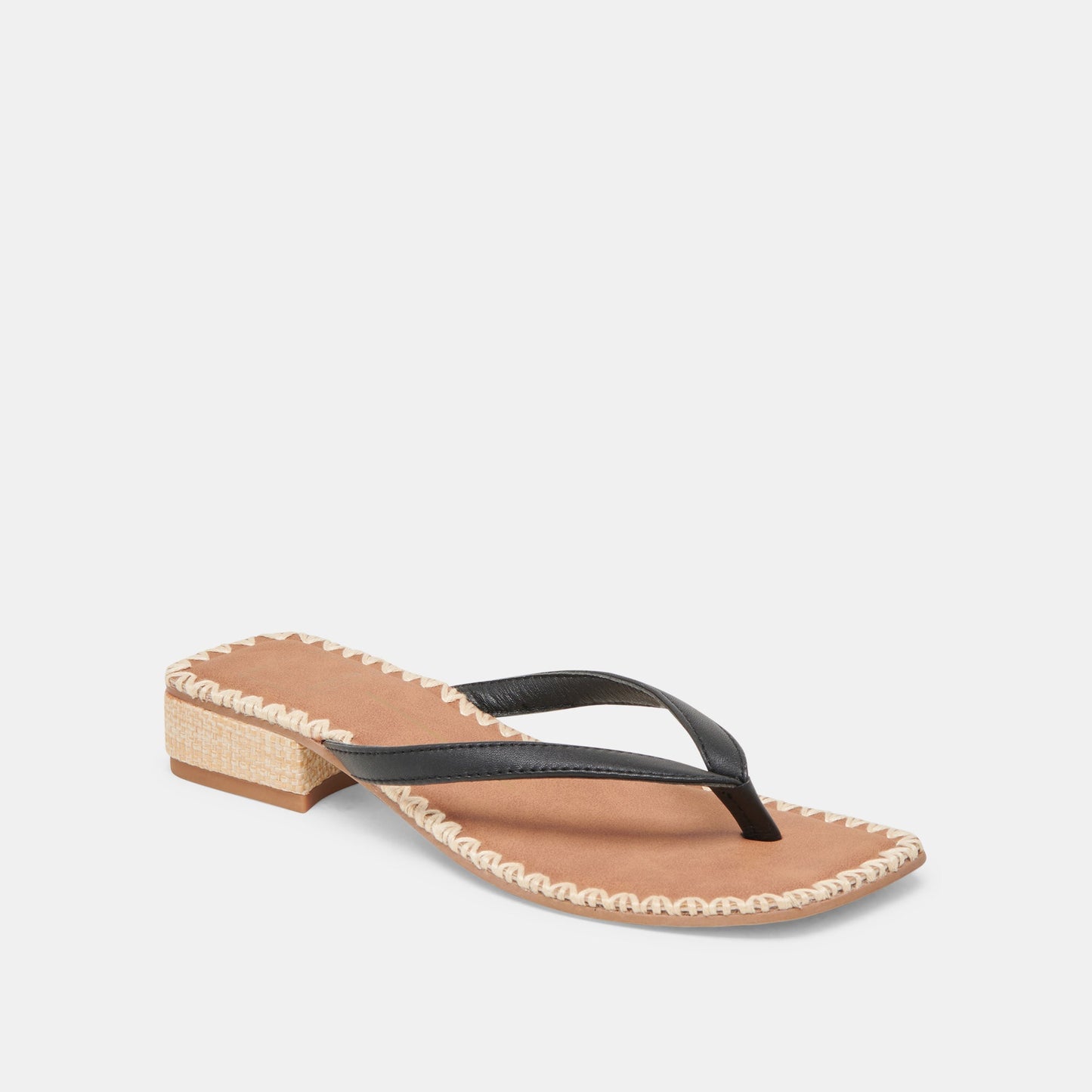 Dolce Vita BARTY SANDALS BLACK LEATHER