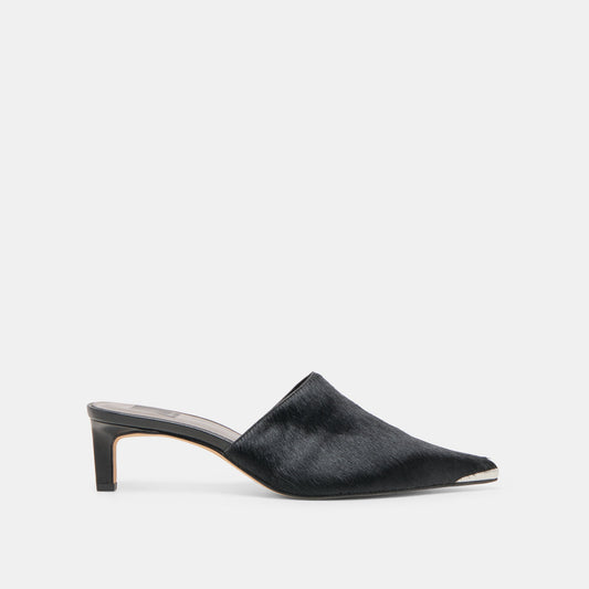 Dolce Vita Lexy Nero Calf Hair Heels