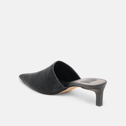 Dolce Vita Lexy Nero Calf Hair Heels