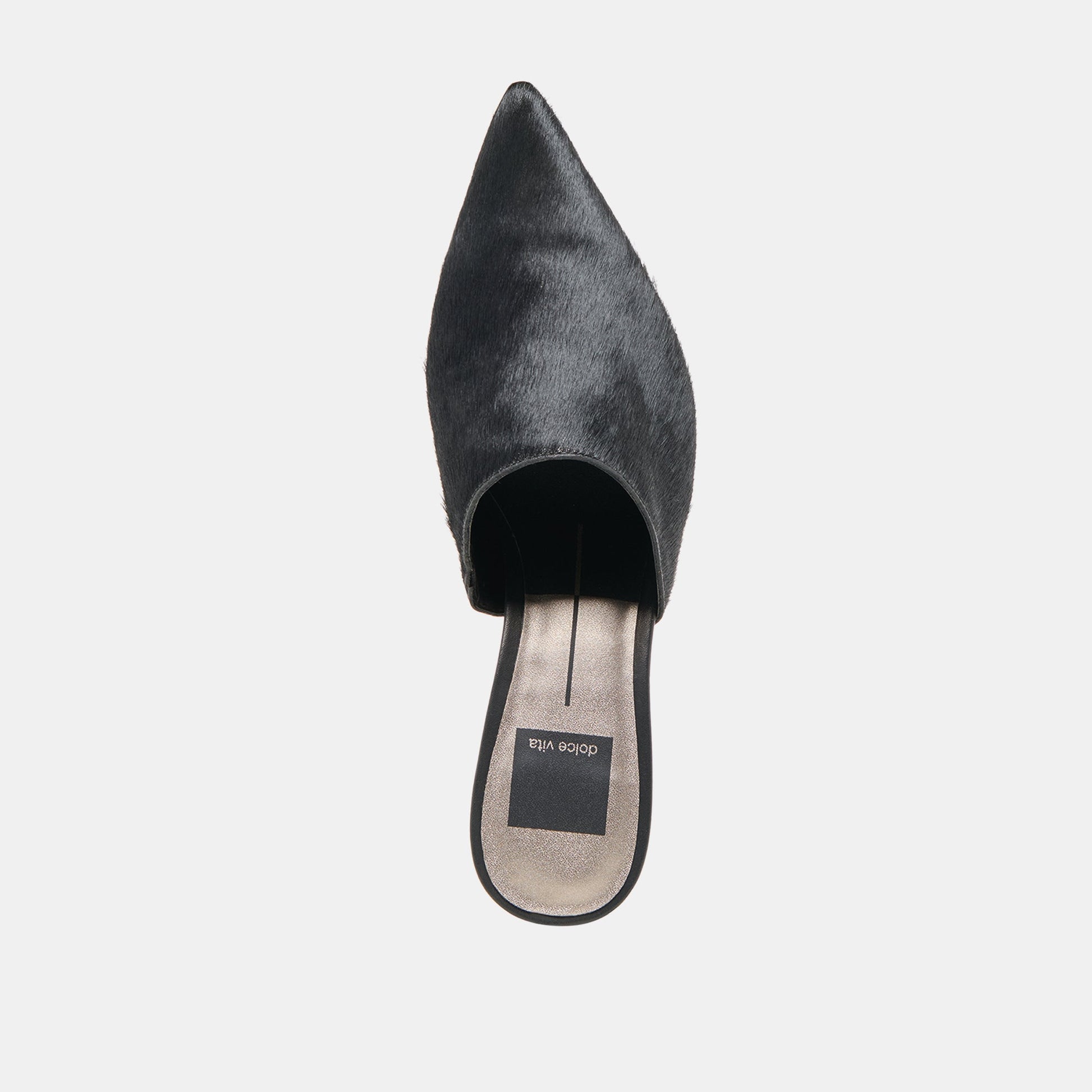 Dolce Vita Lexy Nero Calf Hair Heels