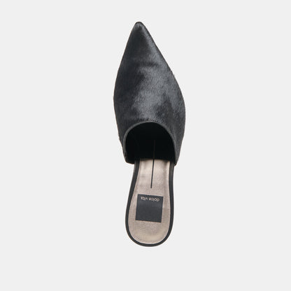 Dolce Vita Lexy Nero Calf Hair Heels