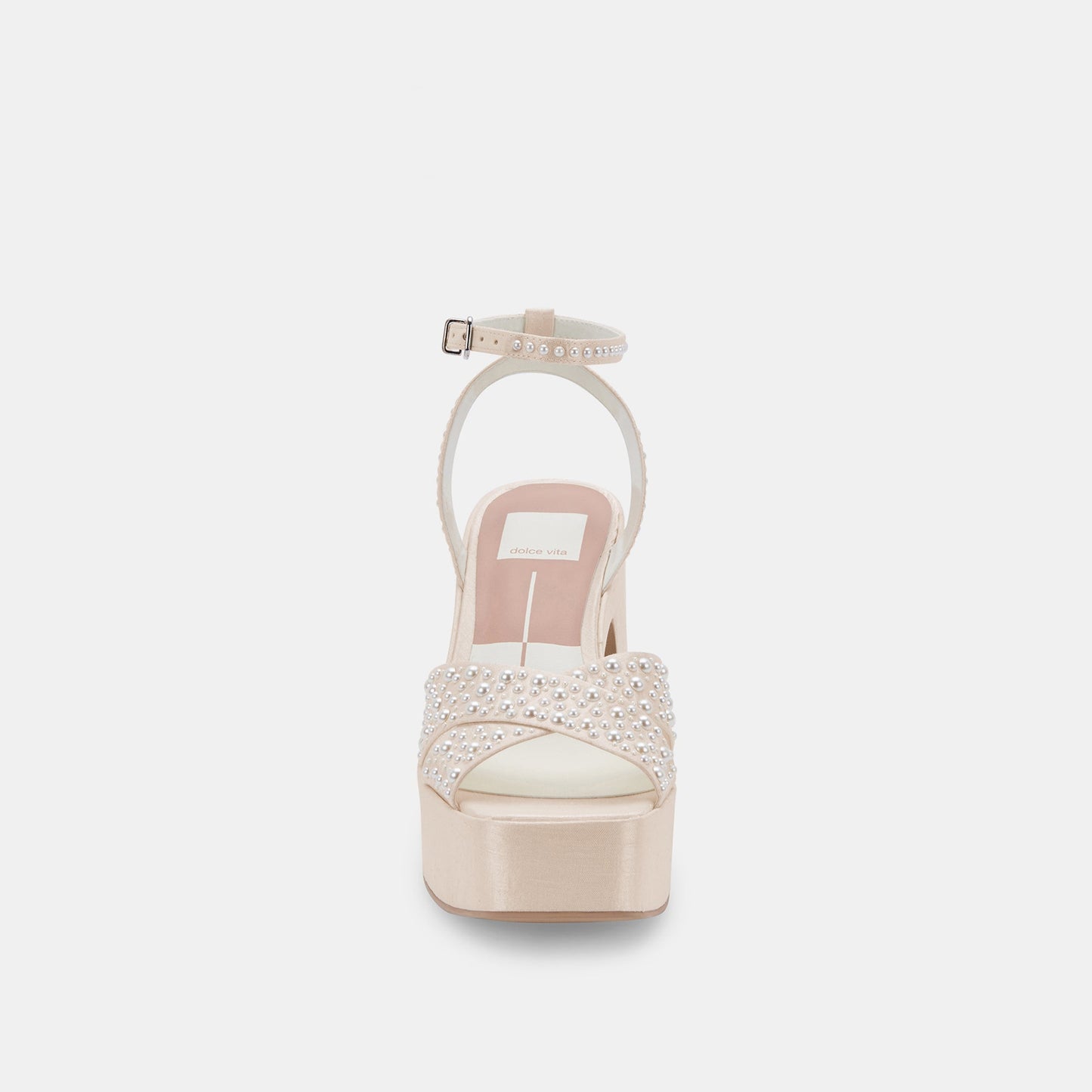 Dolce Vita WESSI PEARL HEELS VANILLA PEARLS