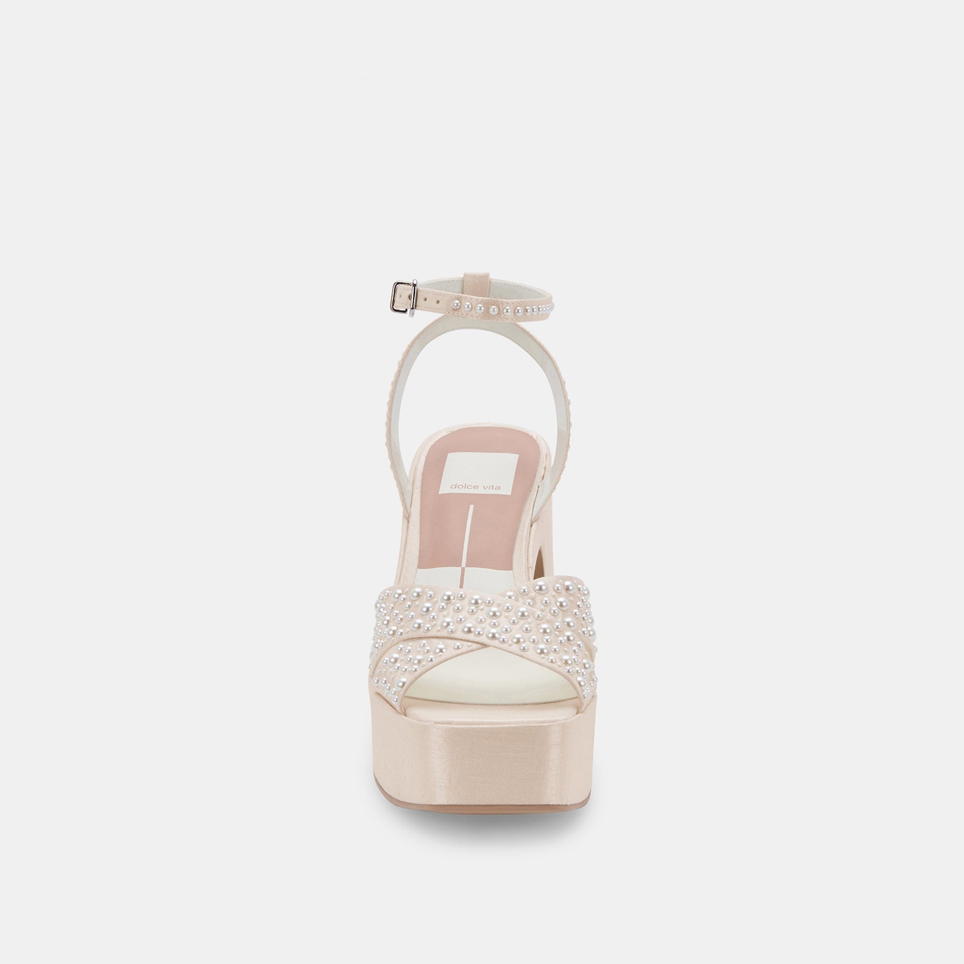 Dolce Vita WESSI PEARL HEELS VANILLA PEARLS