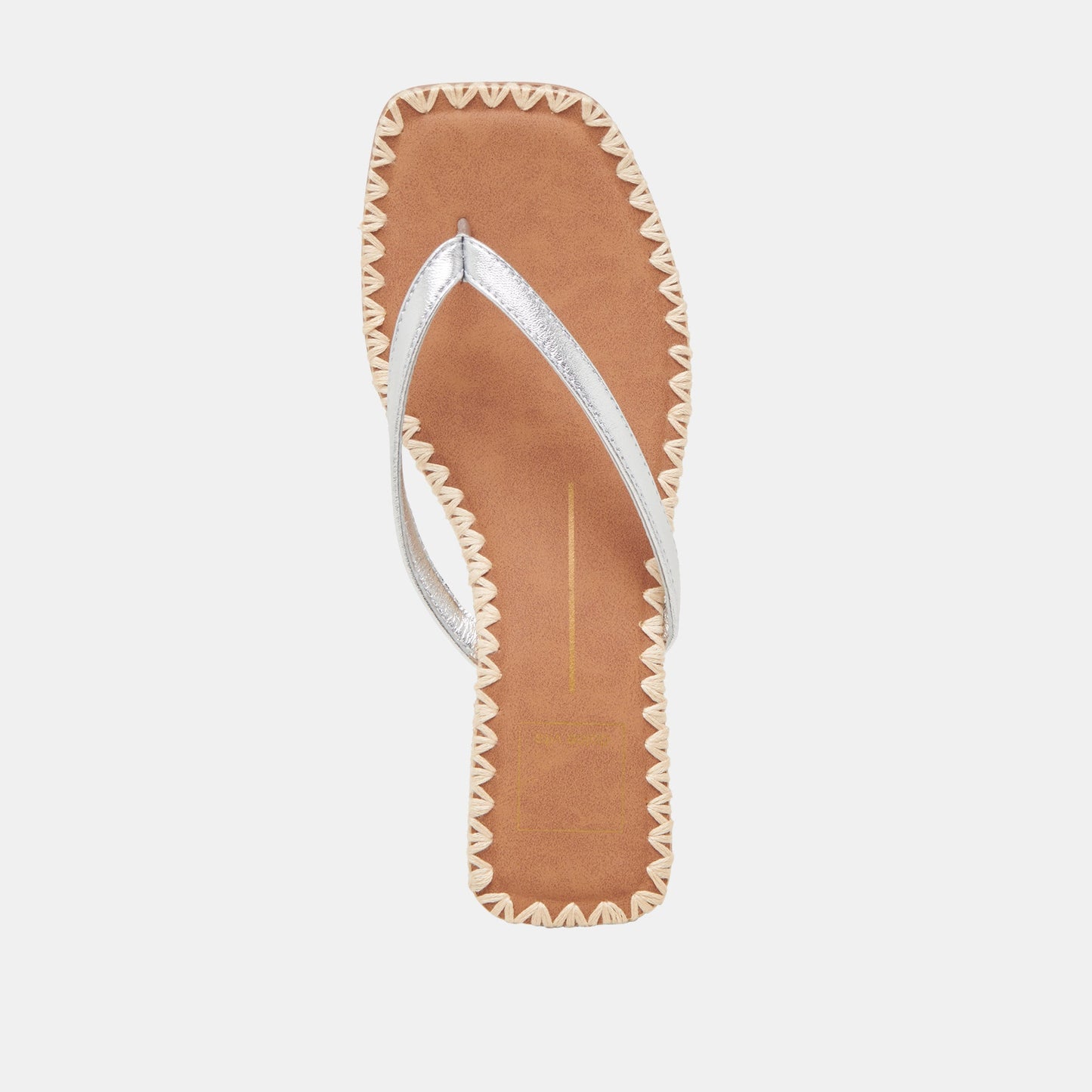 Dolce Vita BARTY SANDALS SILVER METALLIC LEATHER