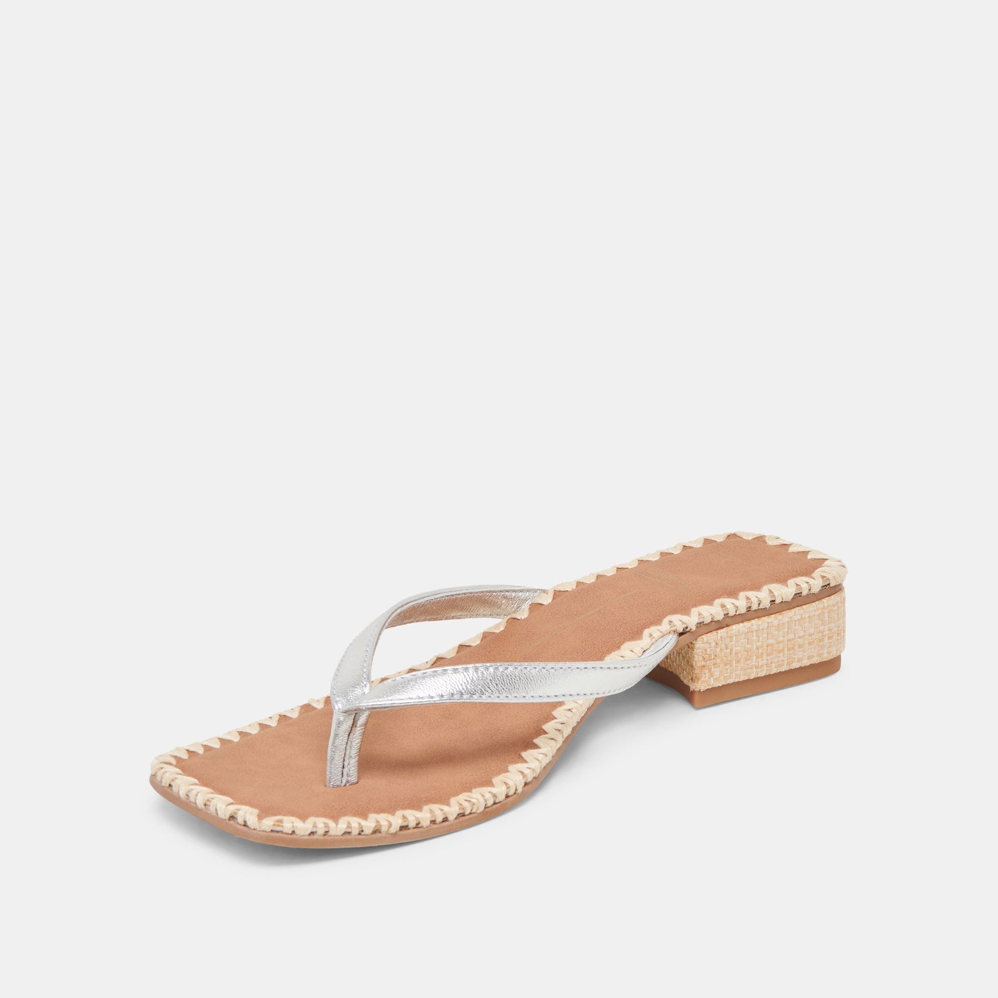 Dolce Vita BARTY SANDALS SILVER METALLIC LEATHER