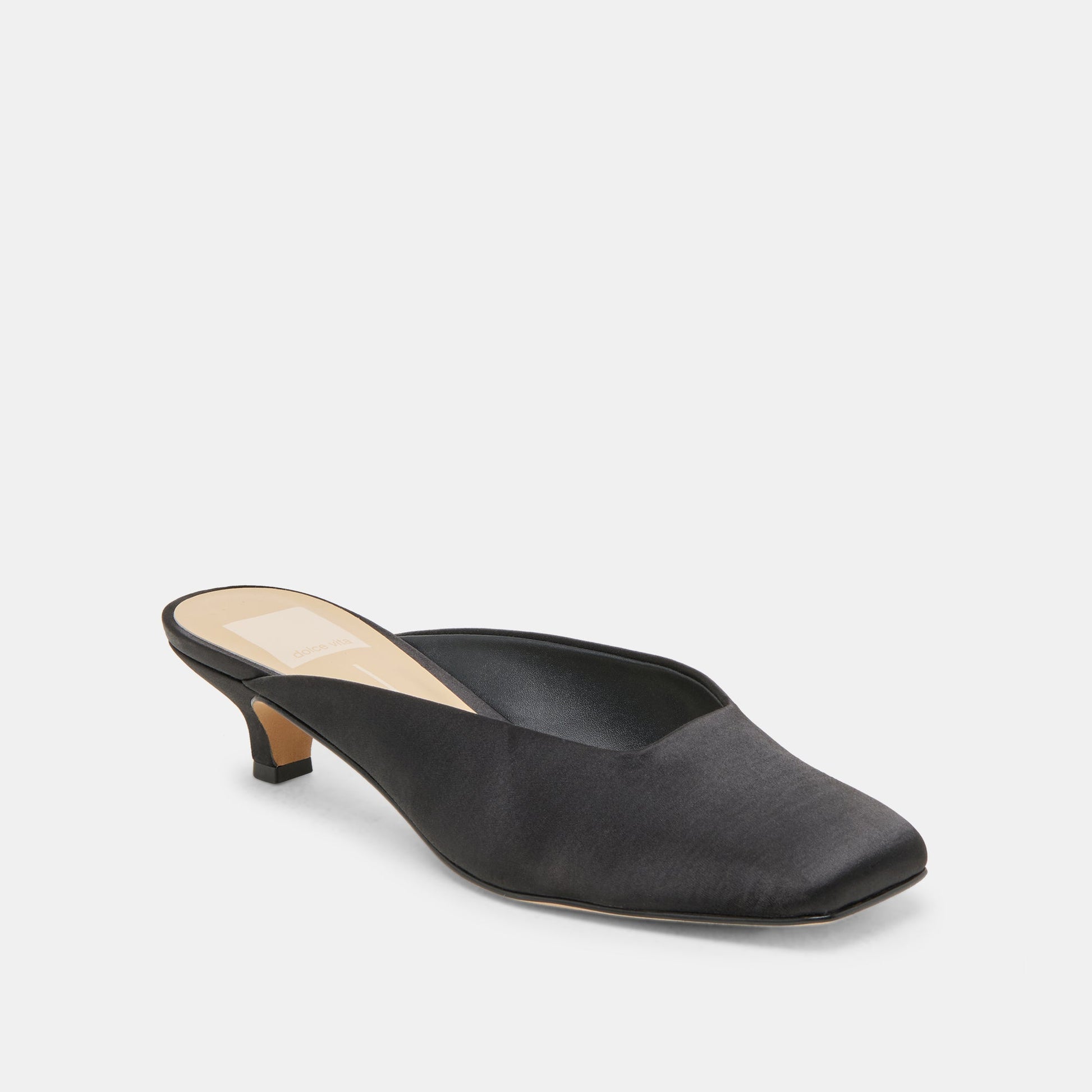 Dolce Vita UMARA HEELS ONYX SATIN