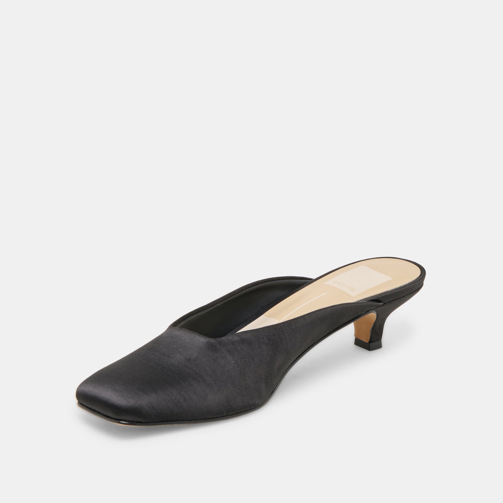 Dolce Vita UMARA HEELS ONYX SATIN